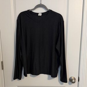 Athletic Works Black Long Sleeve Tee